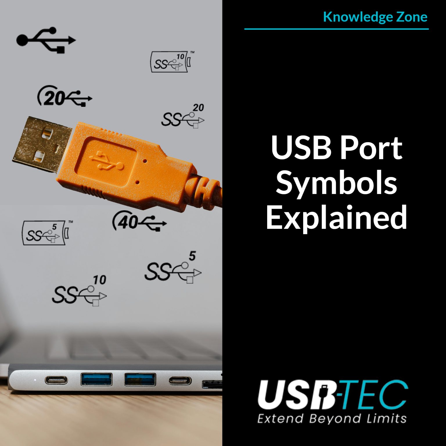 USB Port Symbols Explained - USB-TEC | Redefining USB Connectivity